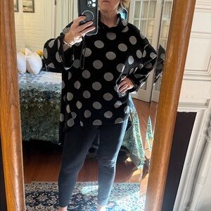 Polka Dot Women's Tunic Top